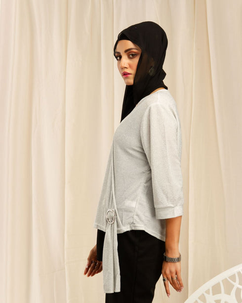 Moonlight V-Neck Top  - The Hijab Company